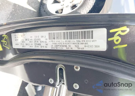 2015 Ram 1500 Sport from USA, damaged, VIN 1C6RR7MT0FS587086